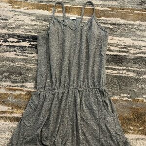 gray brandy romper